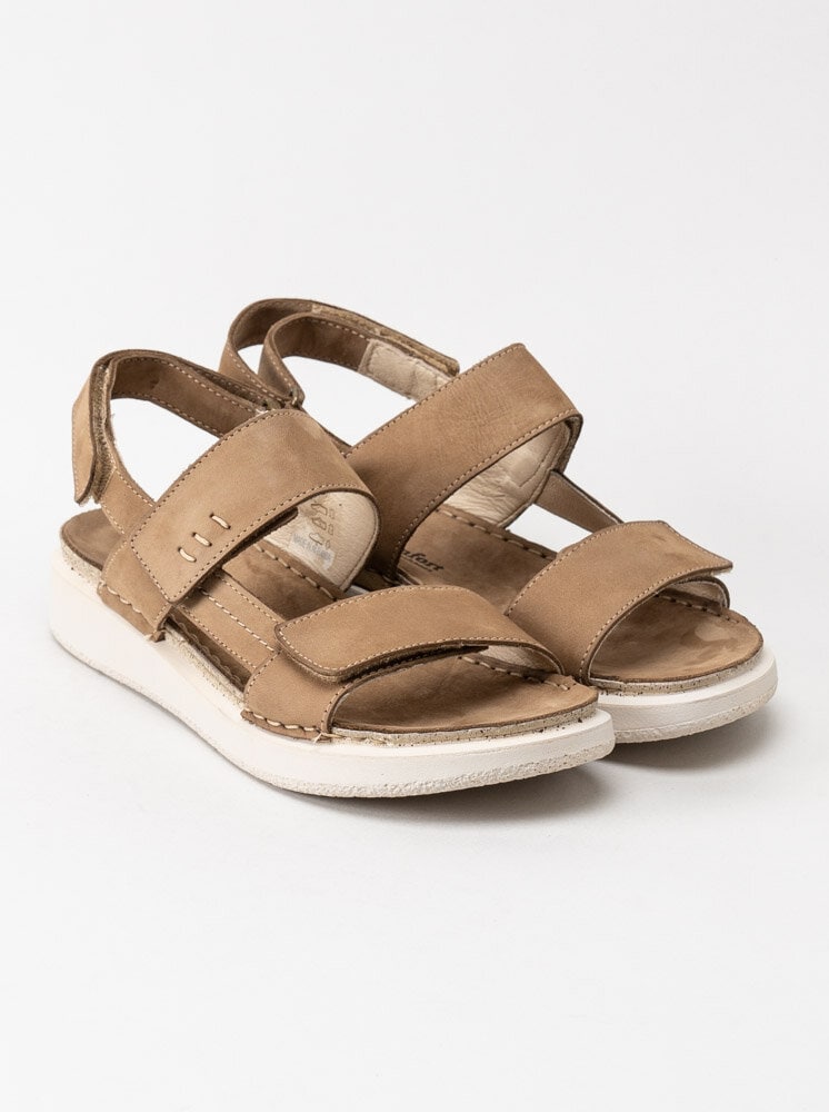 Dream Comfort - Sally - Ljusbruna sandaler i nubuck