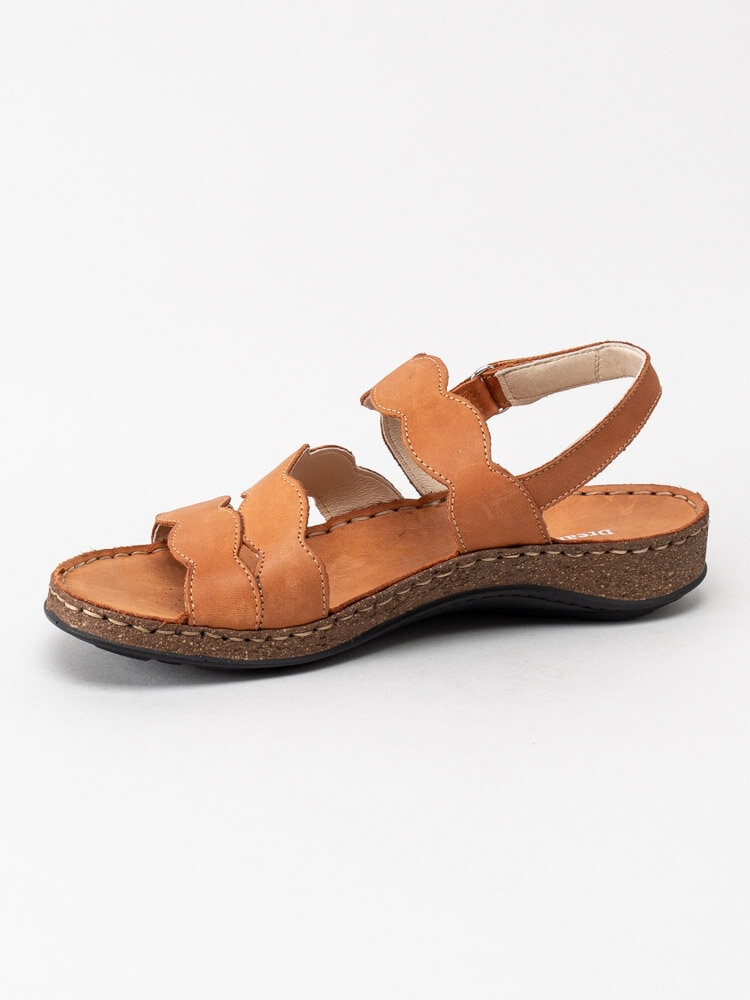 Dream Comfort - New Sharon 21 - Orange sandaler i skinn