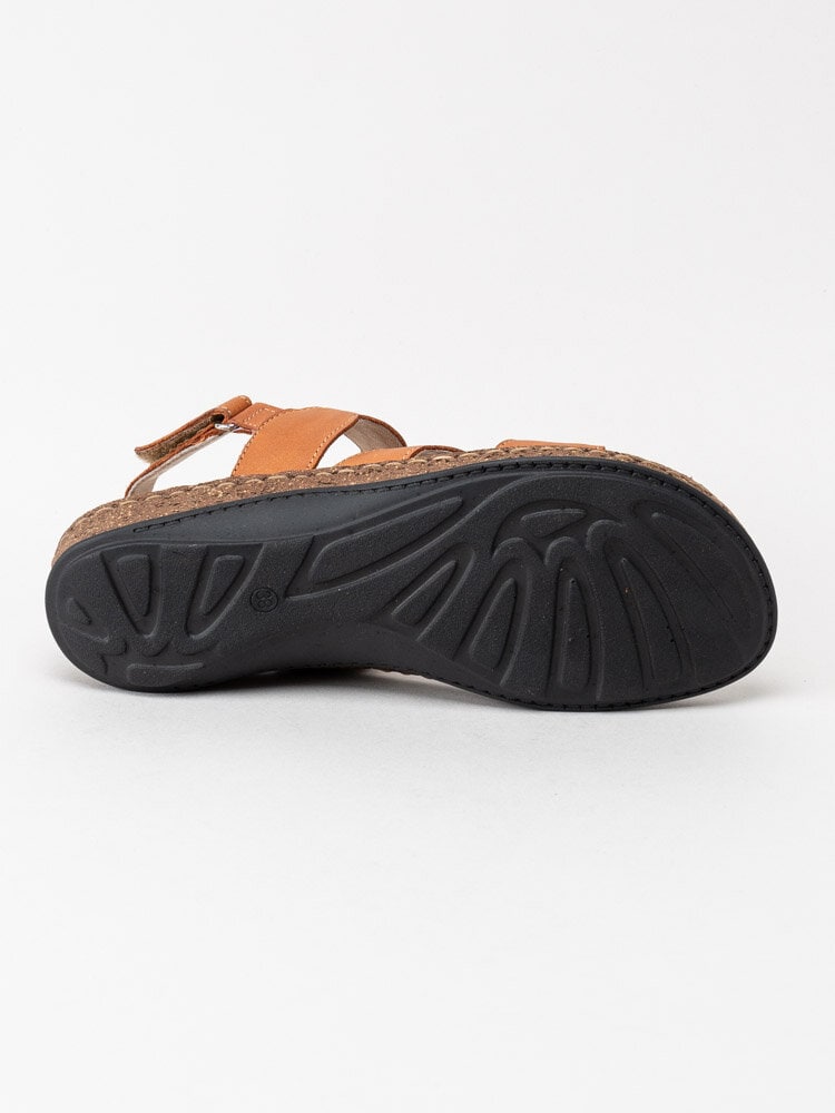 Dream Comfort - New Sharon 21 - Orange sandaler i skinn