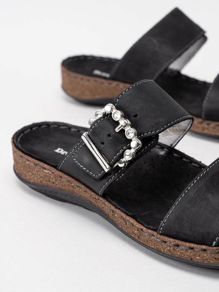 Dream Comfort - Jessy - Svarta slip in sandaler
