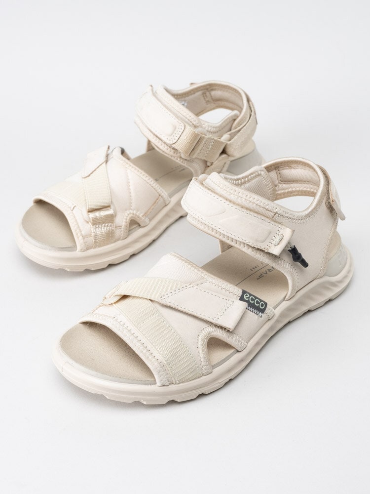 Ecco - Exowrap W - Ljusbeige sandaler