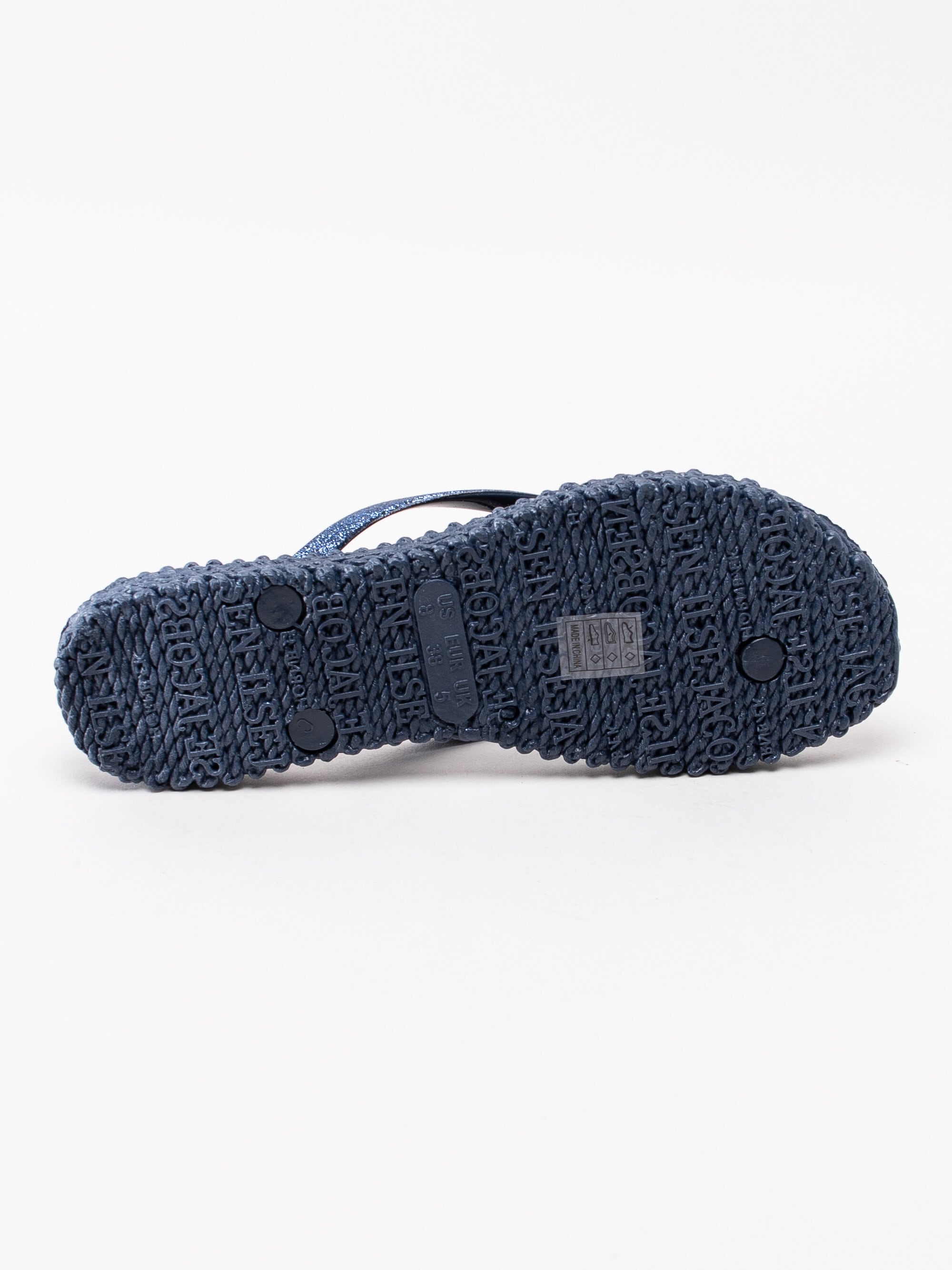 Ilse Jacobsen - Cheerful - Mörkblå flip flops sandaler