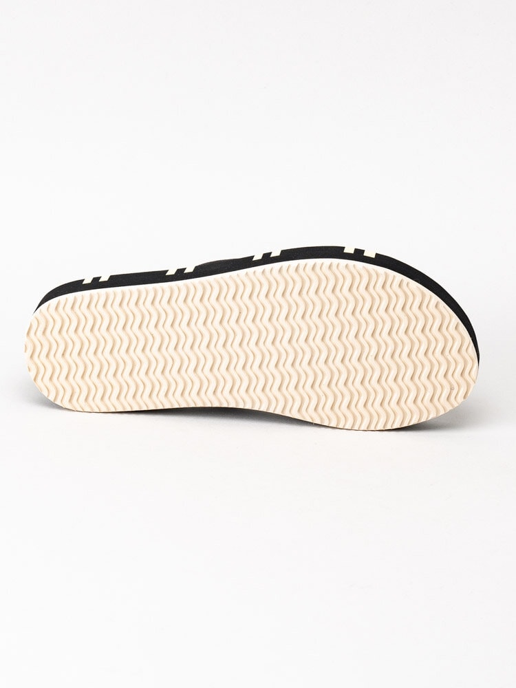 Gant Footwear - Lemonbeach Beach sandal - Svarta flip flop med ränder