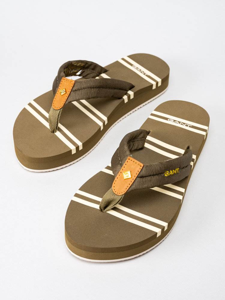 Gant Footwear - Lemonbeach Beach sandal - Gröna flip flop sandaler