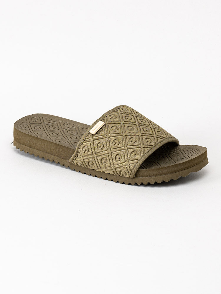 Gant Footwear - Plagepool Beach Mule - Gröna mönstrade slip in sandaler