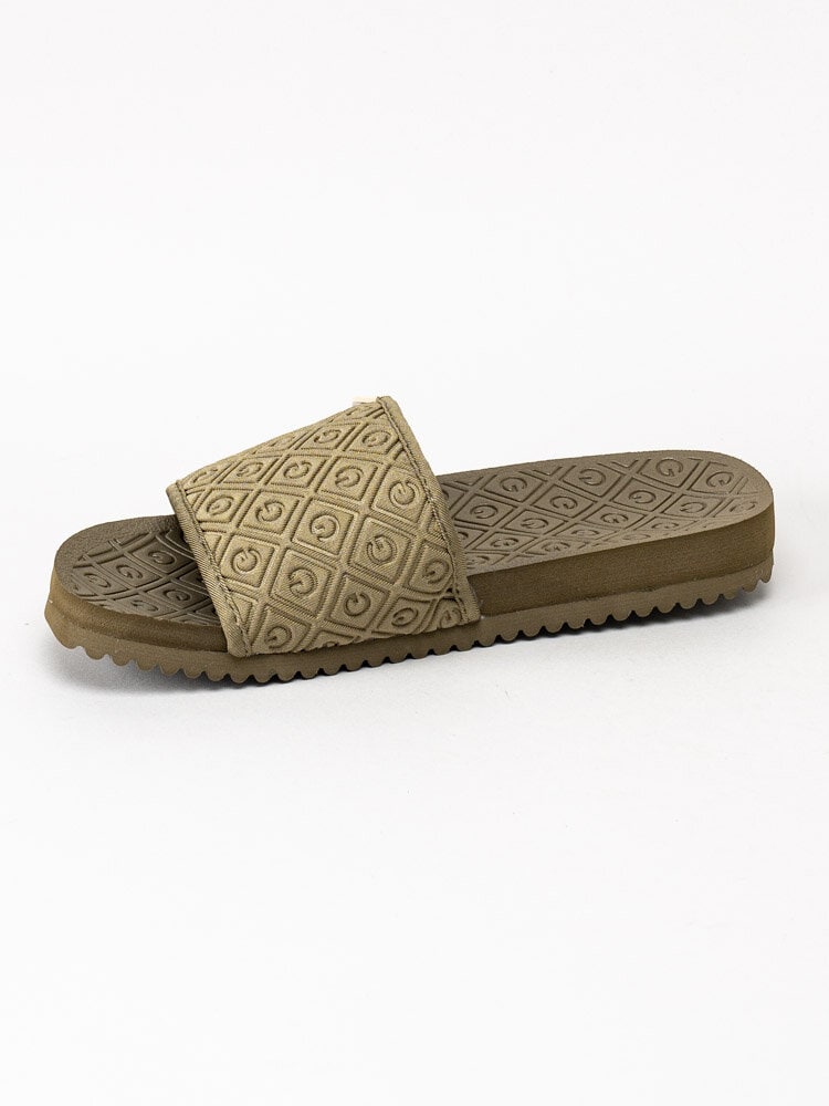 Gant Footwear - Plagepool Beach Mule - Gröna mönstrade slip in sandaler