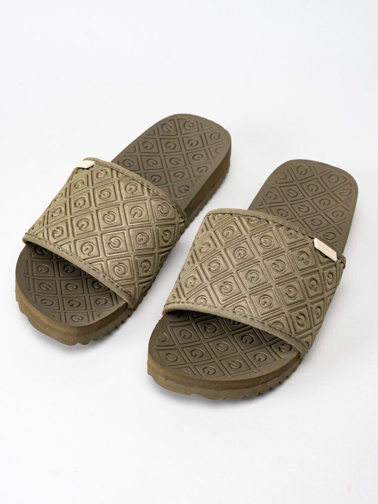 Gant Footwear - Plagepool Beach Mule - Gröna mönstrade slip in sandaler