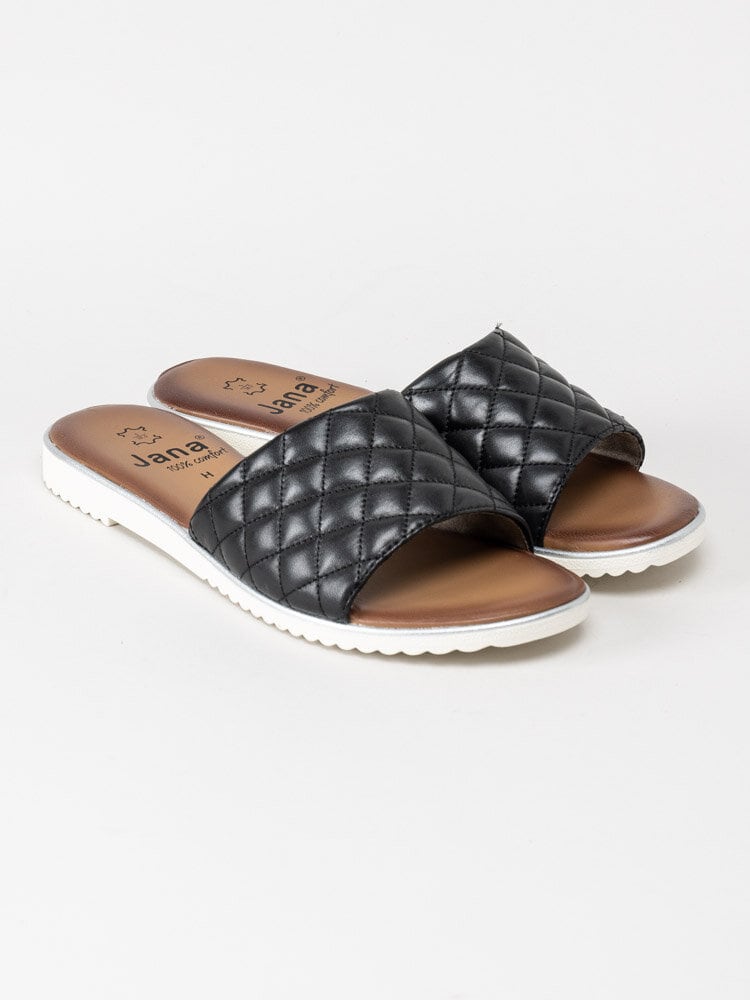 Jana - Svarta slip in sandaler