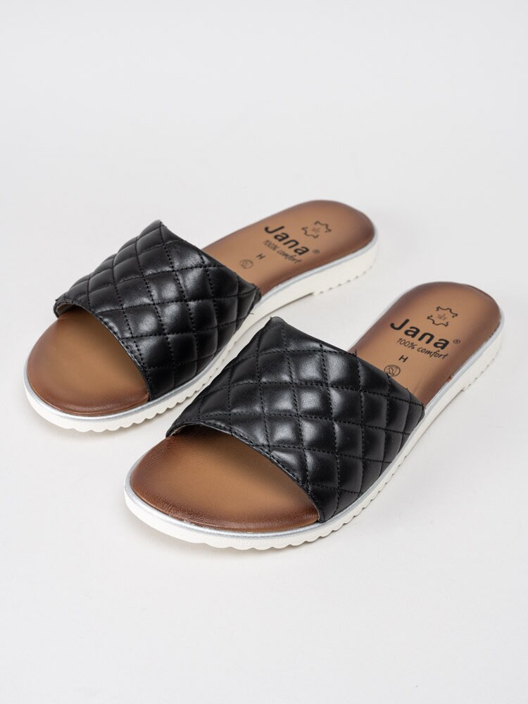 Jana - Svarta slip in sandaler