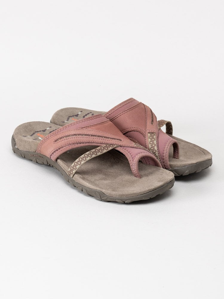 Merrell - Terran Post II - Rosa sandaler med memory foam sula