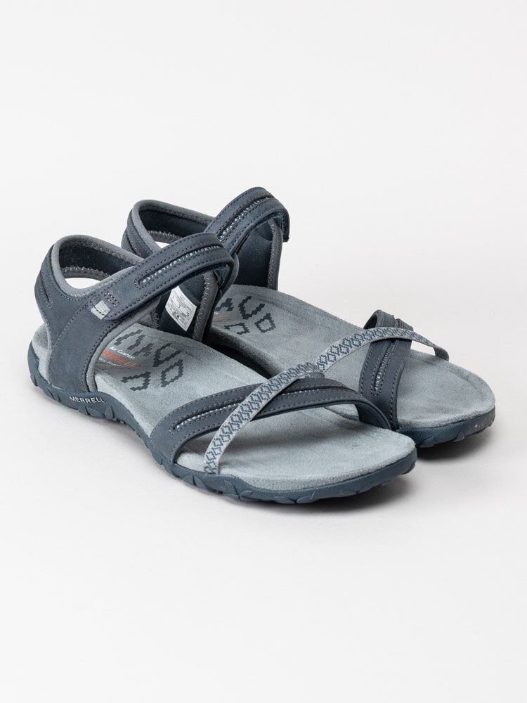 Merrell - Terran Cross II - Blå sandaler med memory foam