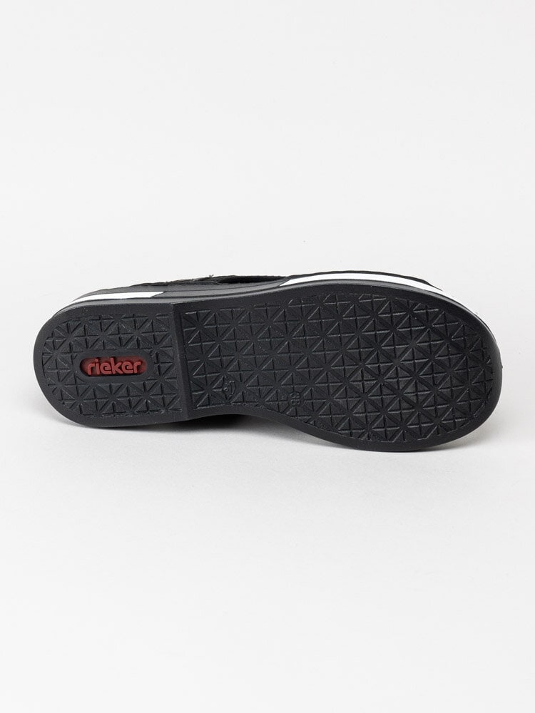 Rieker - Svarta sportiga sandaler i textil