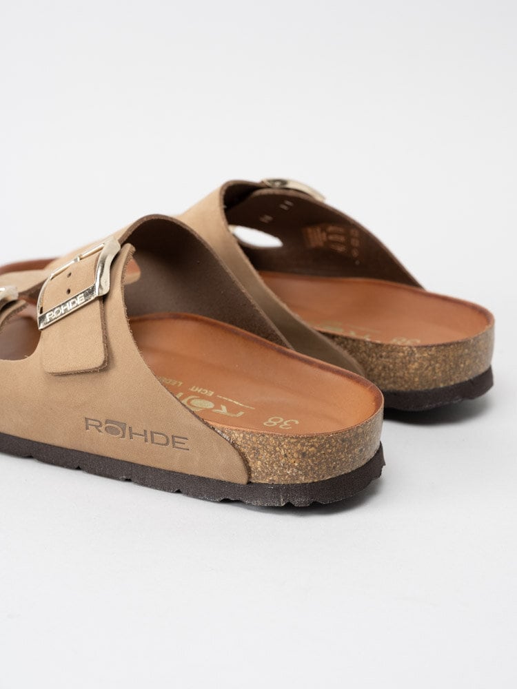 Rohde - Beige klassiska sandaler