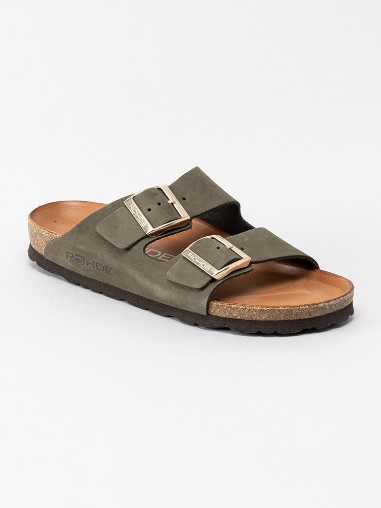 Rohde - Olivgröna klassiska sandaler