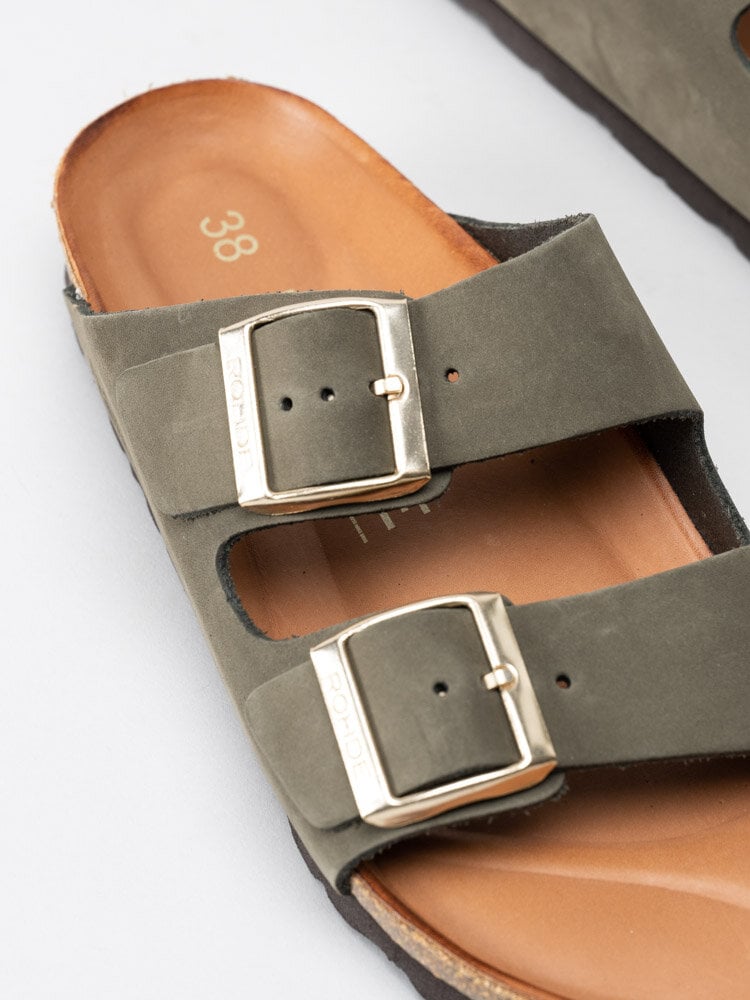 Rohde - Olivgröna klassiska sandaler