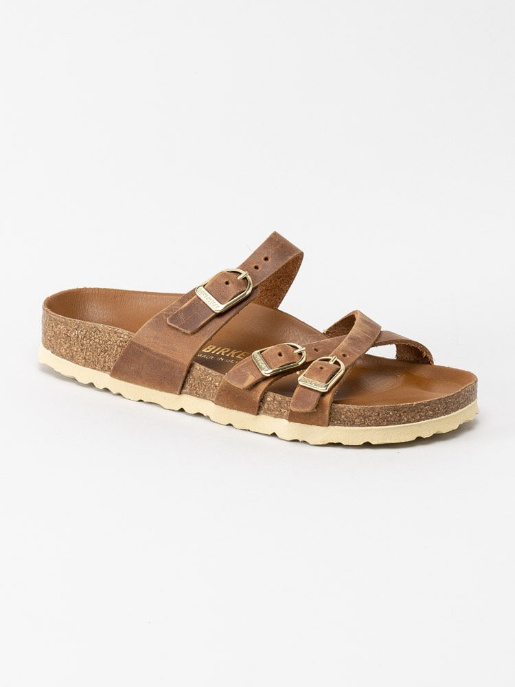 Birkenstock - Franca D Buckle - Bruna sandaler med spännen