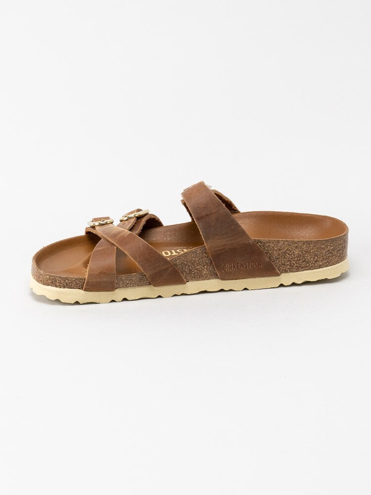 Birkenstock - Franca D Buckle - Bruna sandaler med spännen