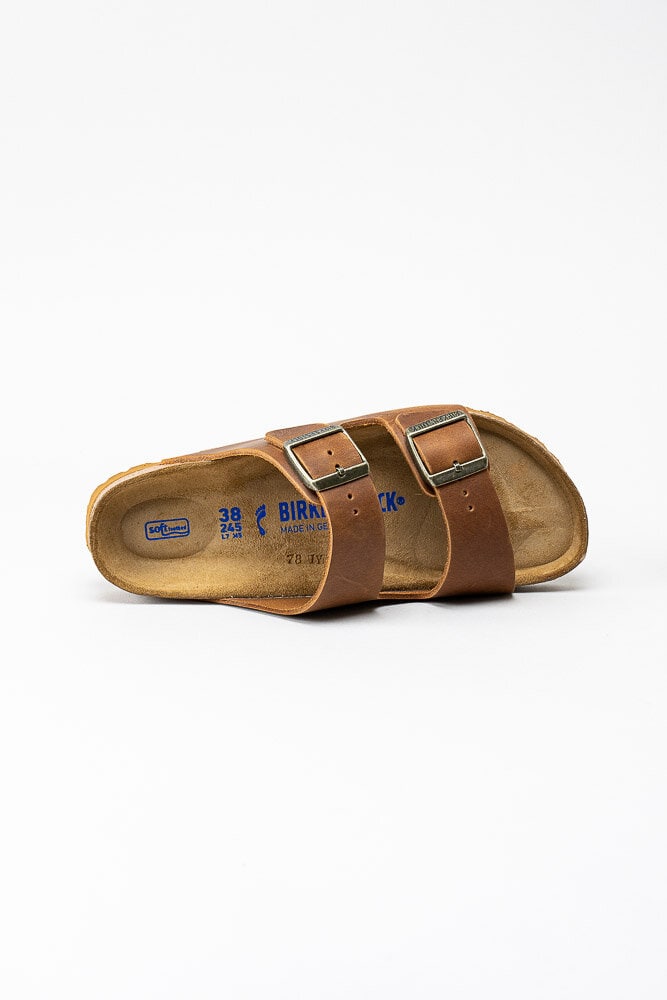 Birkenstock - ARIZONA SFB - Ljusbruna slip in sandaler