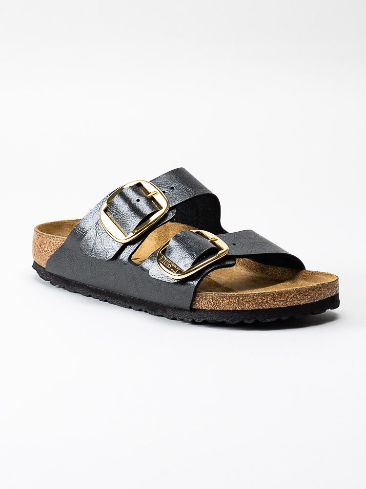 Birkenstock - Arizona Big Buckle - Svarta slip in sandaler