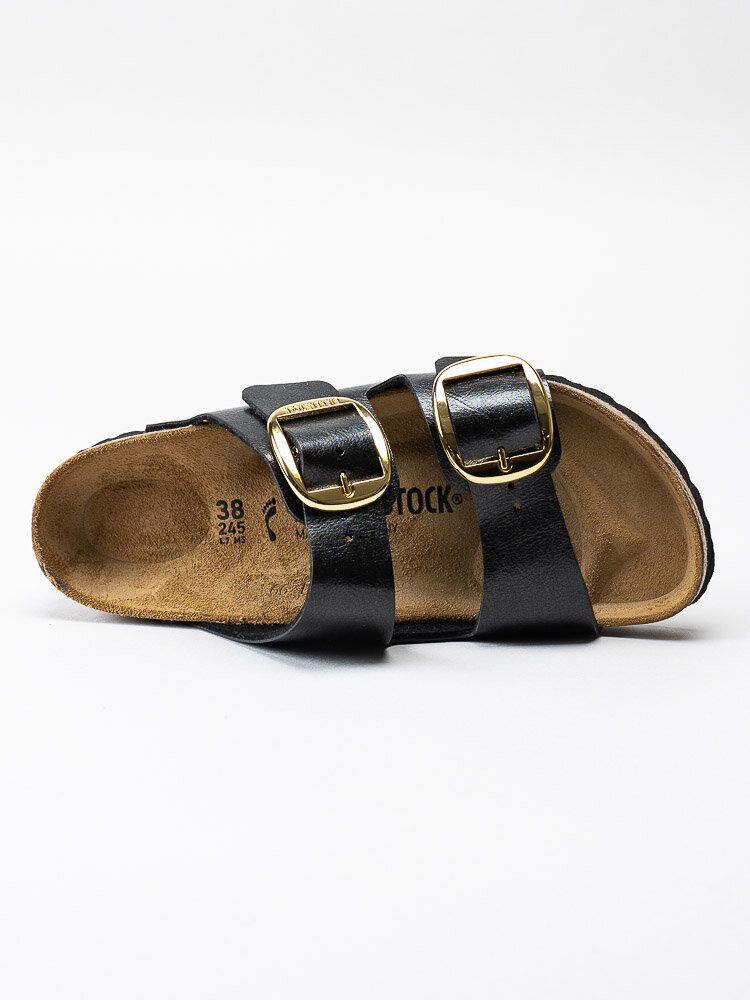 Birkenstock - Arizona Big Buckle - Svarta slip in sandaler