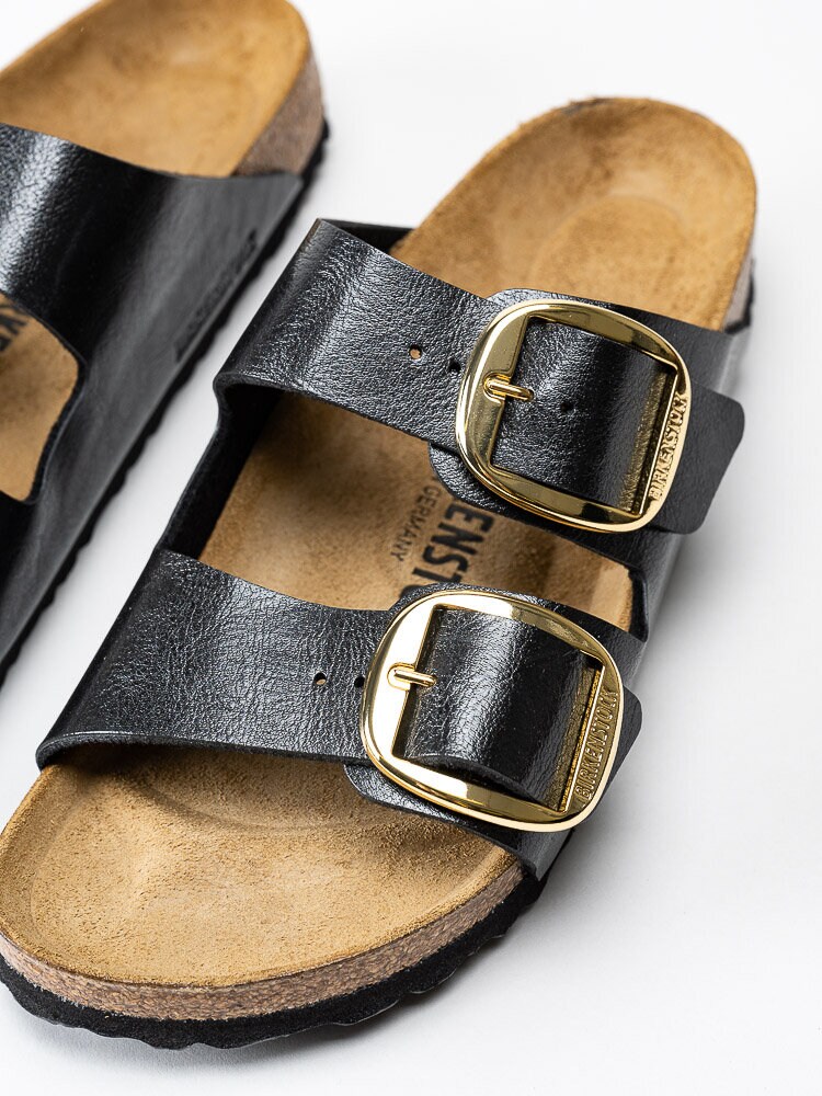 Birkenstock - Arizona Big Buckle - Svarta slip in sandaler