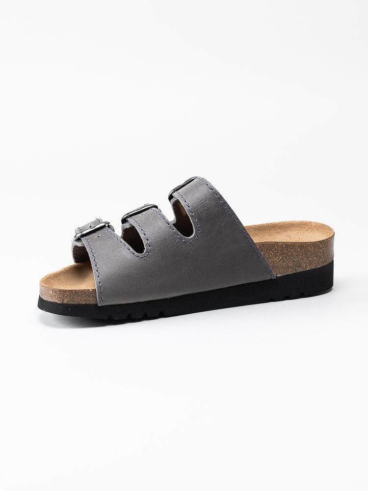 Scholl - Rio Wedge AD - Grå slip in sandaler