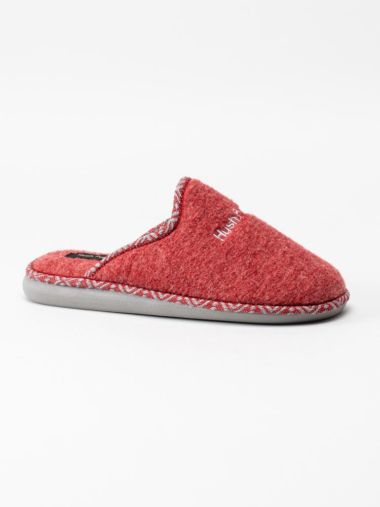 Hush Puppies - Röda slip in tofflor i textil