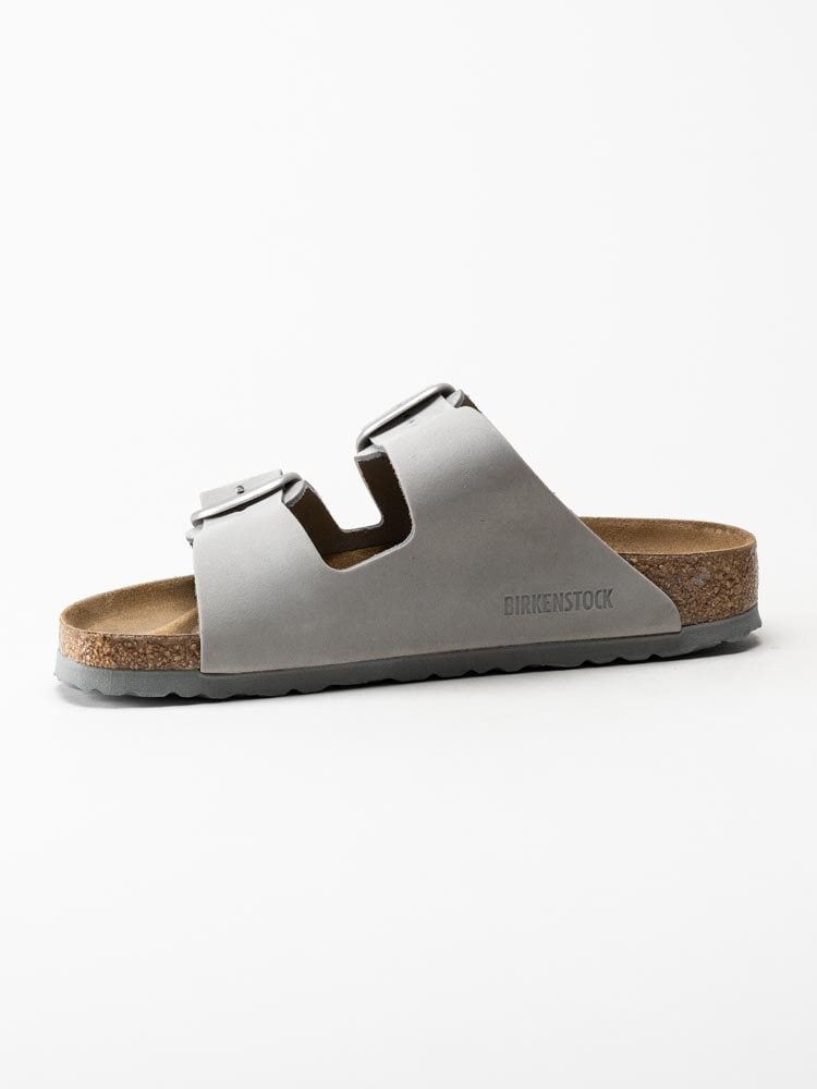 Birkenstock - Arizona Big Buckle Narrow - Grå sandaler med stora spännen