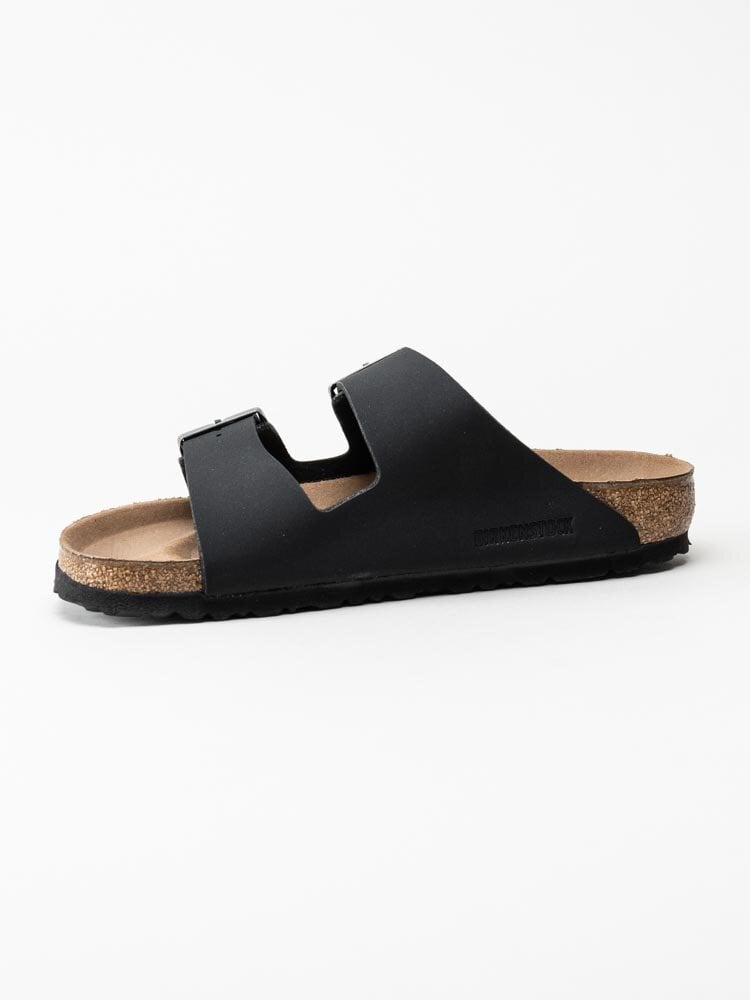 Birkenstock - Arizona Regular Vegan - Svarta slip in sandaler