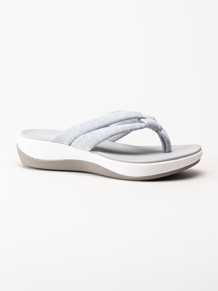 Clarks - Arla Kaylie - Grå flip flop i textil