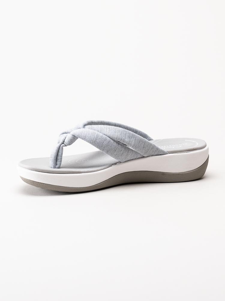 Clarks - Arla Kaylie - Grå flip flop i textil