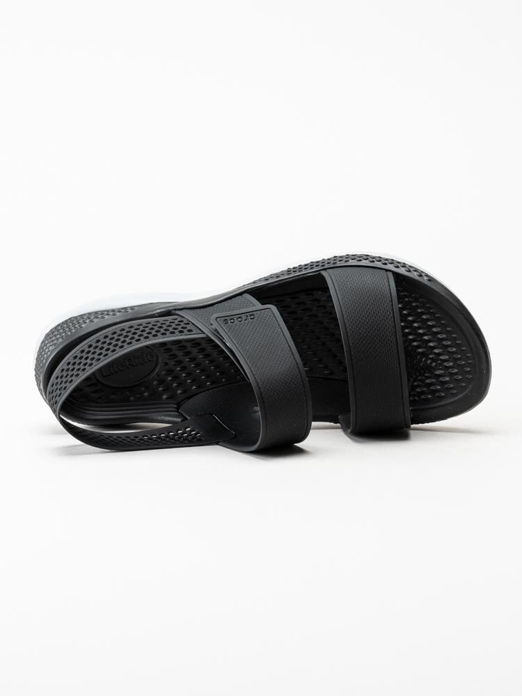Crocs - LiteRide 360 Sandal W - Svarta lätta sandaler