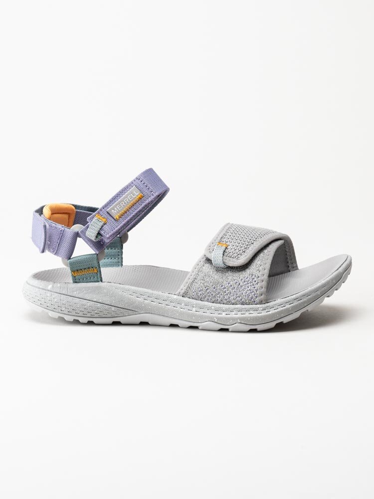 Merrell - Bravada Backstrap - Grå sportiga sandaler i textil