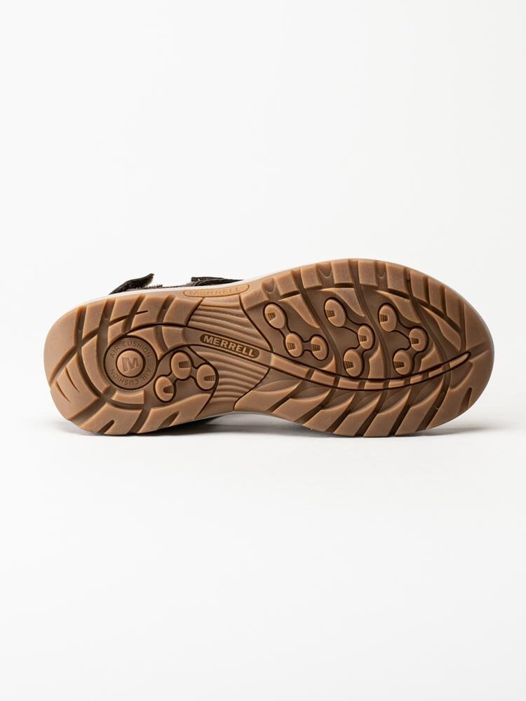 Merrell - Sandspur II Convert - Mörkbruna sandaler i skinn