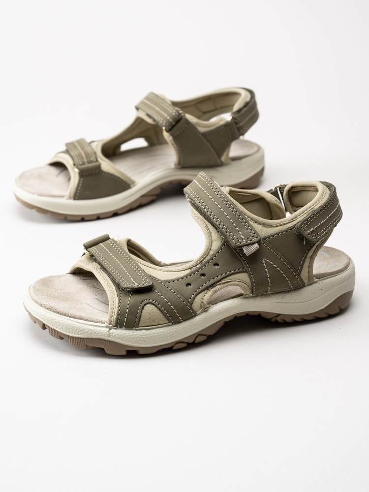 Rohde - Biella - Olivgröna sportiga sandaler