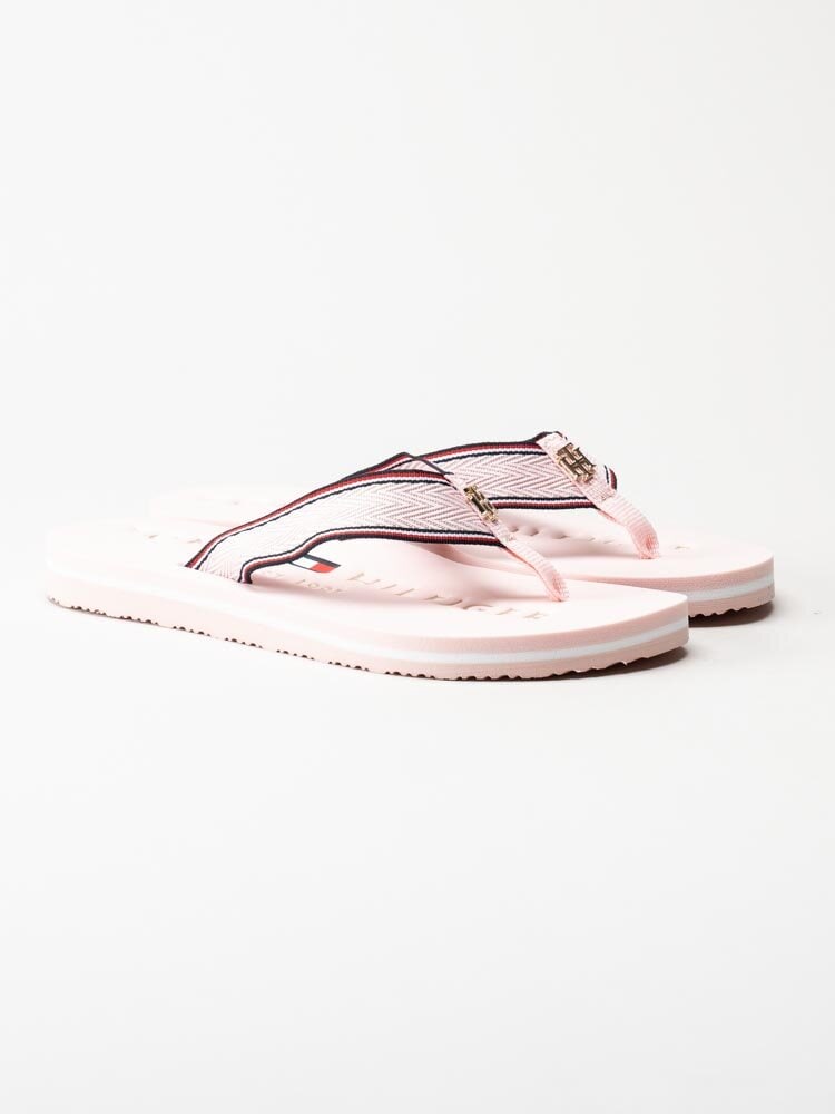 Tommy Hilfiger - Beach Sandal Flat - Ljusrosa flip-flops