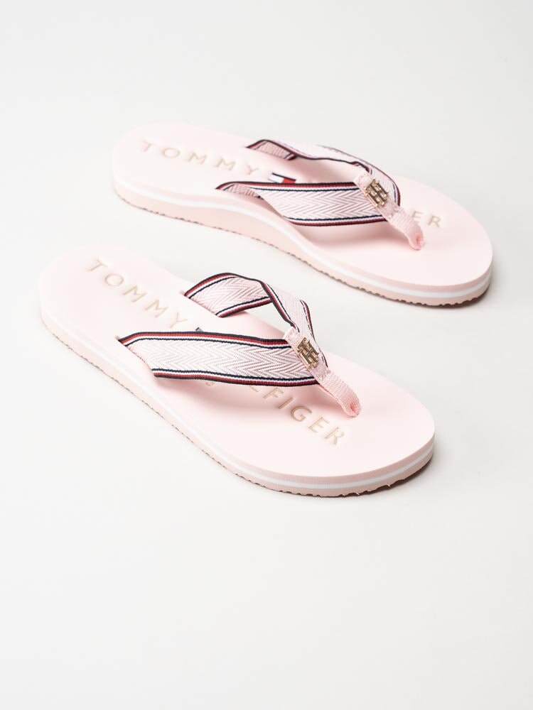 Tommy Hilfiger - Beach Sandal Flat - Ljusrosa flip-flops