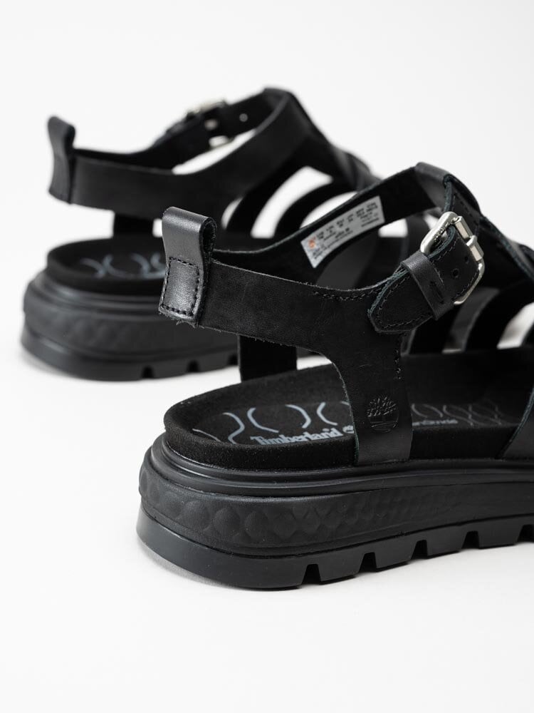Timberland - Ray City Sandal - Svarta sandaler i skinn