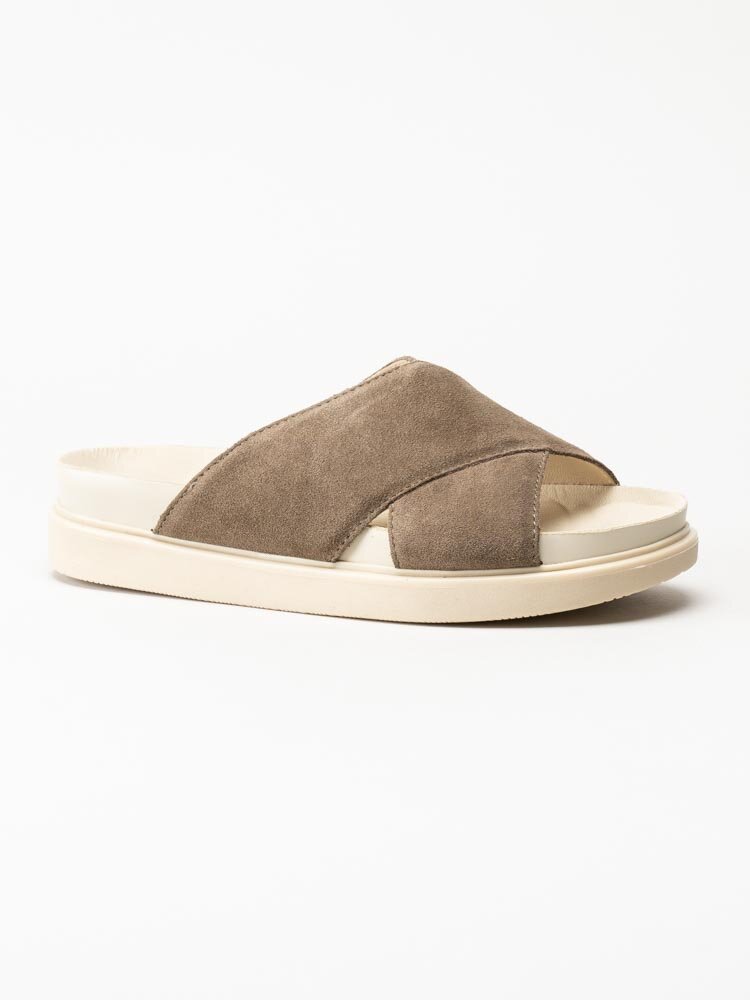 Vagabond - Erin - Bruna slip in sandaler i mocka