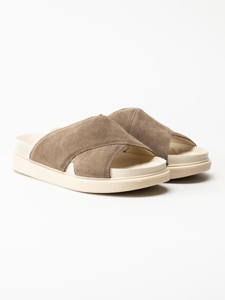 Vagabond - Erin - Bruna slip in sandaler i mocka