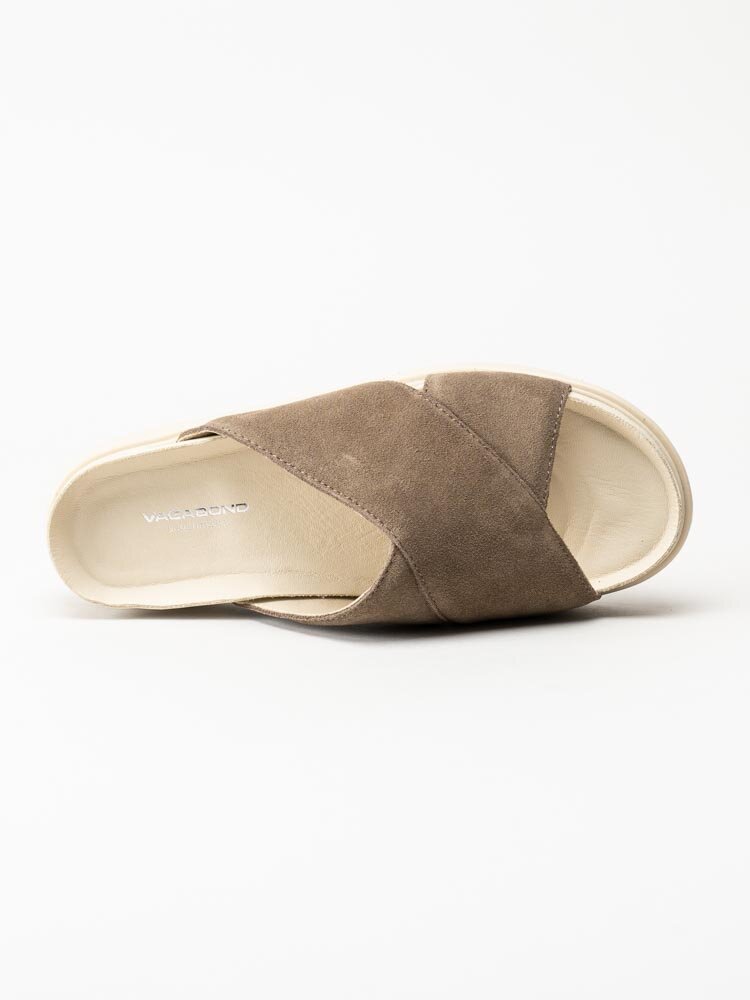 Vagabond - Erin - Bruna slip in sandaler i mocka