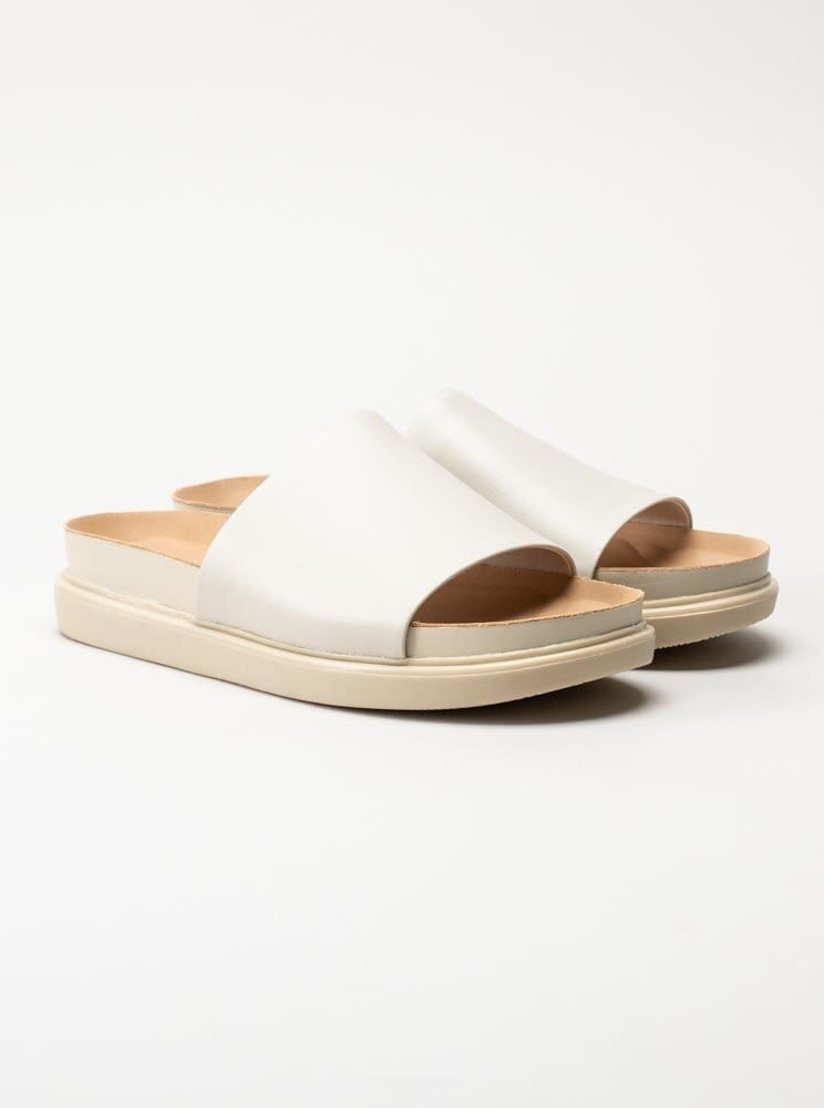 Vagabond - Erin - Off white slip in sandaler i skinn