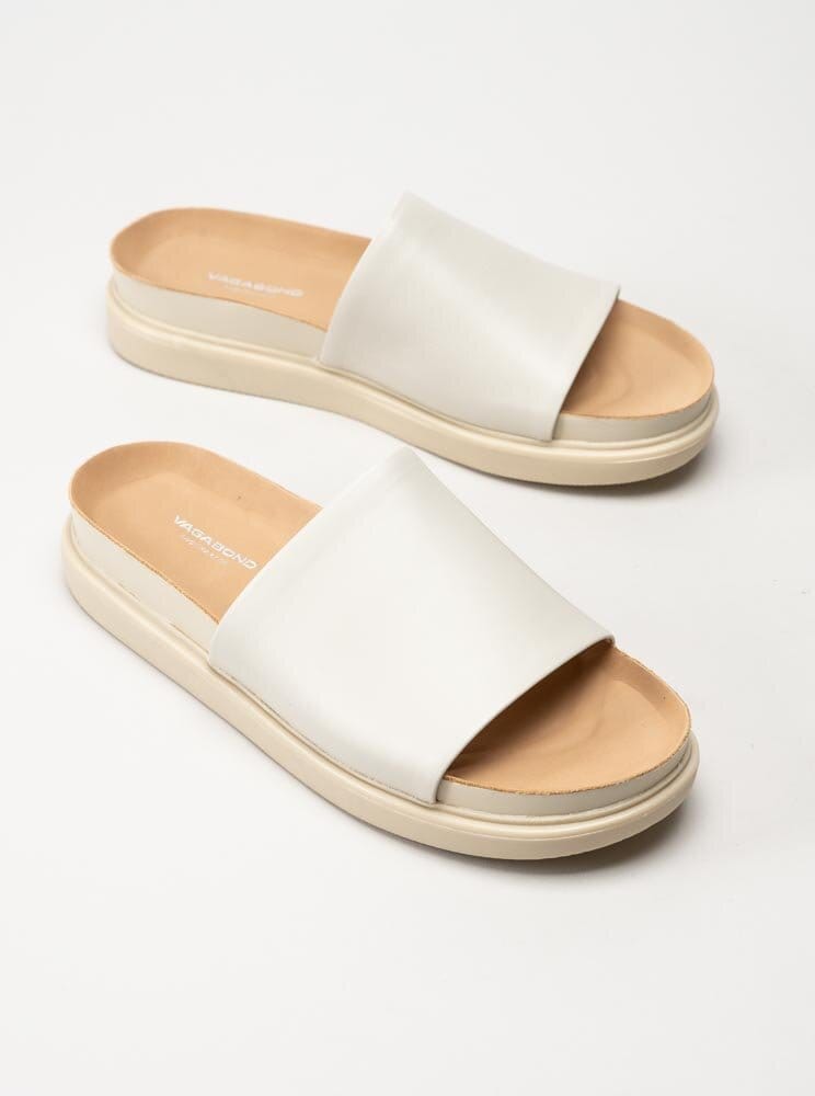 Vagabond - Erin - Off white slip in sandaler i skinn