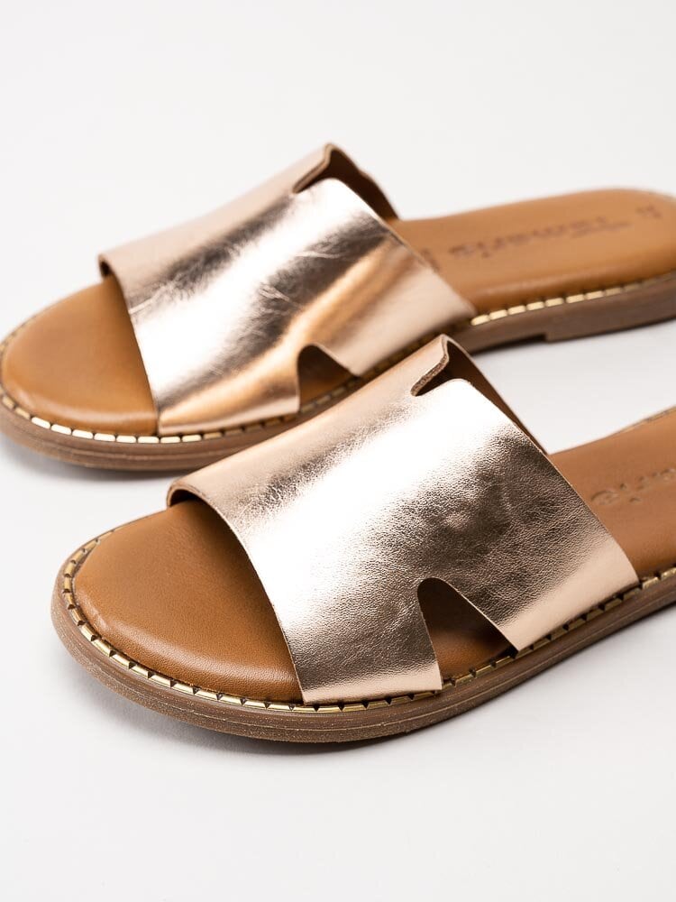 Tamaris - Rosemetallic slip in sandaler