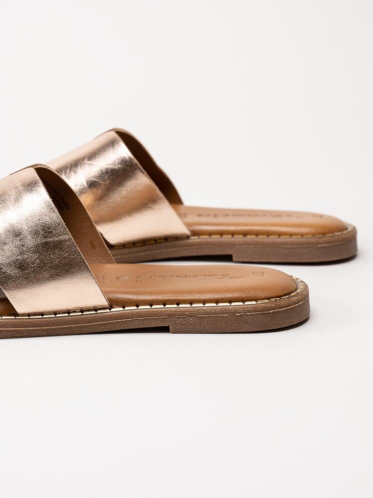 Tamaris - Rosemetallic slip in sandaler