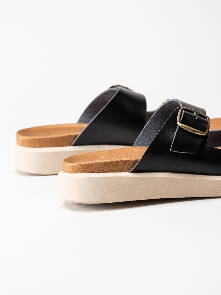 CC Resorts - Svarta slip in sandaler