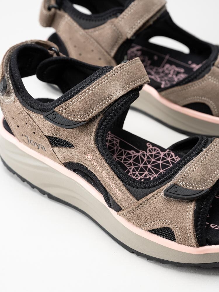 Joya - Komodo - Ljusbruna sandaler i mocka