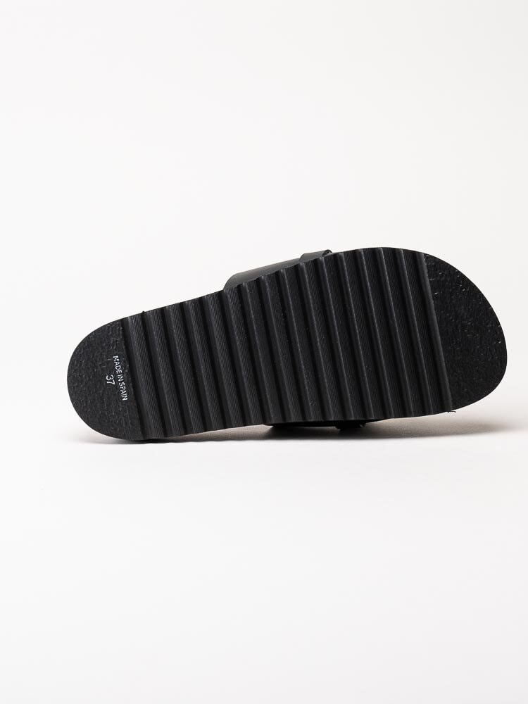 Philip Hog - Bea - Svarta slip in sandaler med stor länk