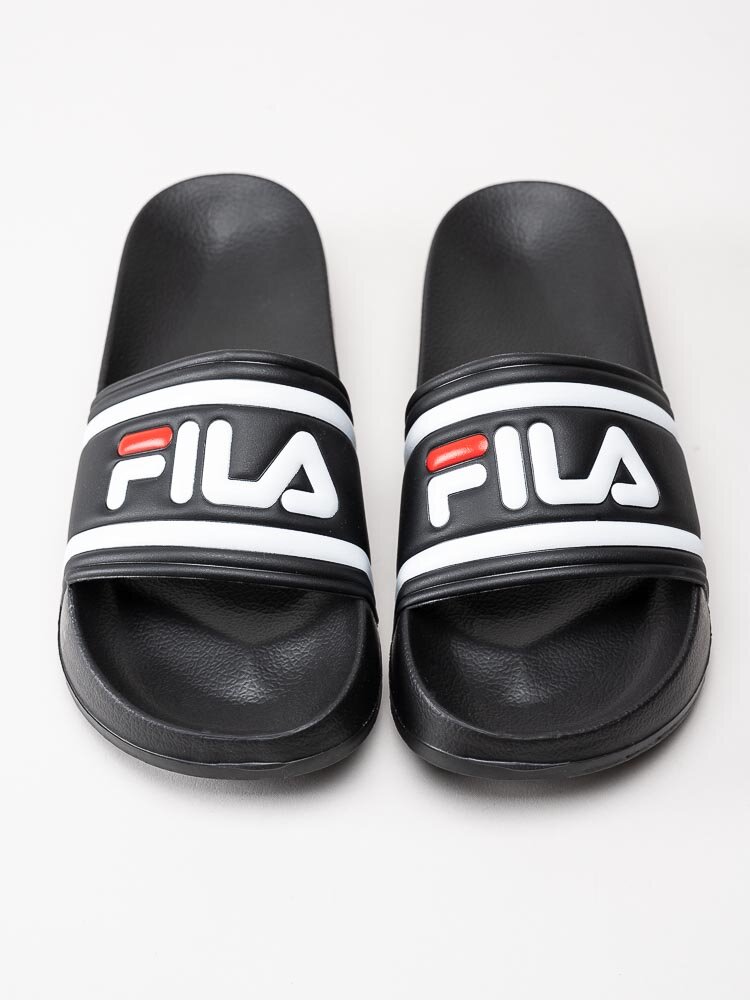 FILA - Morro Bay Slipper 2.0 Wmn - Svarta sandaler med logga