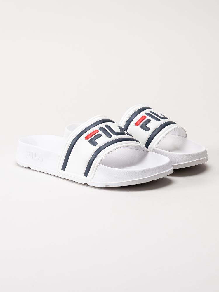 FILA - Morro Bay Slipper 2.0 Wmn - Vita slip in sandaler med logga